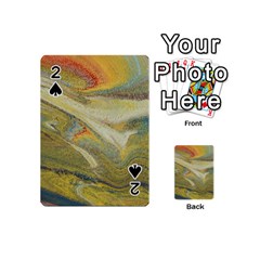 Rainbow Tornado Playing Cards 54 (mini) by WILLBIRDWELL