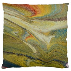 Rainbow Tornado Large Cushion Case (two Sides) by WILLBIRDWELL