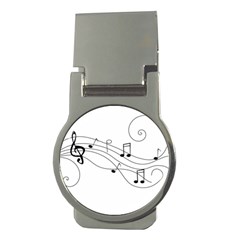 Music Partition Money Clips (round)  by alllovelyideas