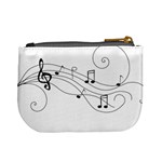 music partition Mini Coin Purse Back