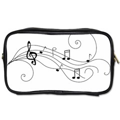 Music Partition Toiletries Bag (one Side) by alllovelyideas