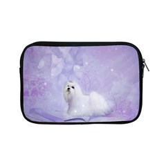 Cute Little Maltese, Soft Colors Apple Ipad Mini Zipper Cases by FantasyWorld7