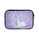 Cute Little Maltese, Soft Colors Apple iPad Mini Zipper Cases Front