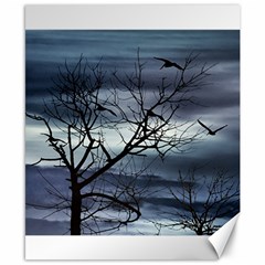 Night Nature Scene Photo Illustration Canvas 8  X 10  by dflcprints