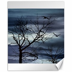 Night Nature Scene Photo Illustration Canvas 11  X 14  by dflcprints