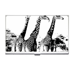 Giraffe  Business Card Holder by Valentinaart