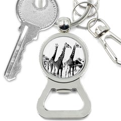 Giraffe  Bottle Opener Key Chains by Valentinaart