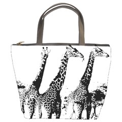 Giraffe  Bucket Bag by Valentinaart