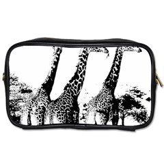 Giraffe  Toiletries Bag (two Sides) by Valentinaart