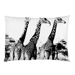 Giraffe  Pillow Case (two Sides) by Valentinaart