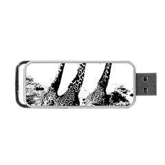 Giraffe  Portable Usb Flash (two Sides) by Valentinaart