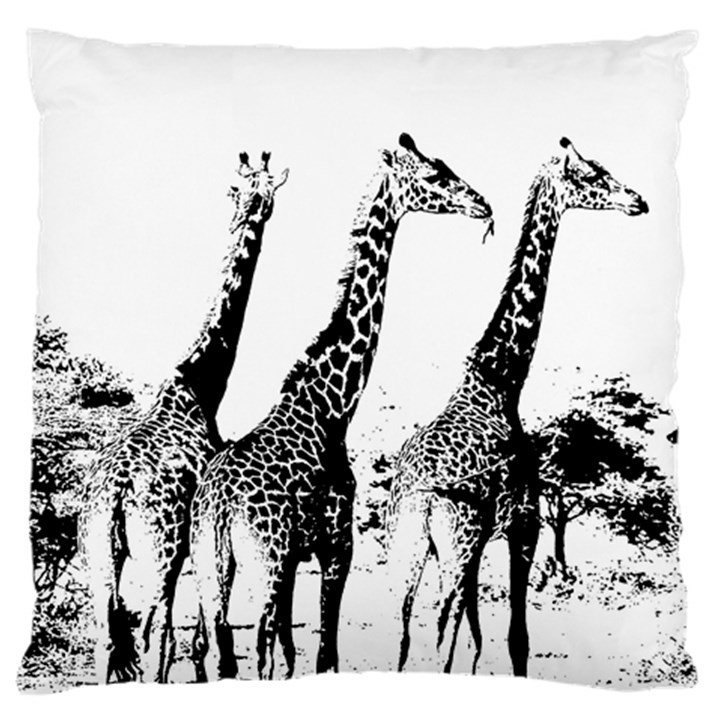 Giraffe  Standard Flano Cushion Case (Two Sides)