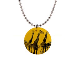 Giraffe  Button Necklaces by Valentinaart