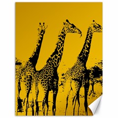 Giraffe  Canvas 18  X 24  by Valentinaart