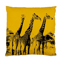 Giraffe  Standard Cushion Case (two Sides) by Valentinaart