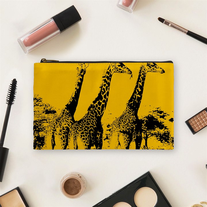 Giraffe  Cosmetic Bag (Medium)