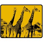 Giraffe  Fleece Blanket (Medium)  60 x50  Blanket Front