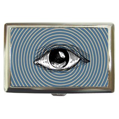 Pop Art Eye Cigarette Money Case by Valentinaart