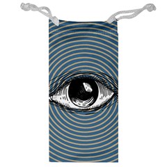 Pop Art Eye Jewelry Bag by Valentinaart