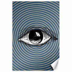 Pop Art Eye Canvas 20  X 30  by Valentinaart