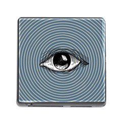 Pop Art Eye Memory Card Reader (square 5 Slot) by Valentinaart