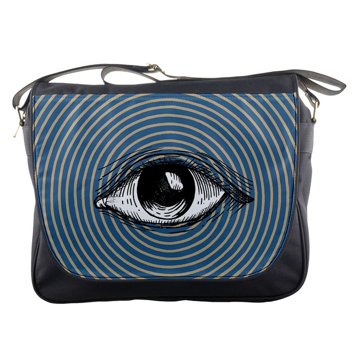 Pop Art Eye Messenger Bag