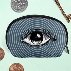 Pop Art Eye Accessory Pouch (large) by Valentinaart