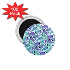 Whale Sharks 1 75  Magnets (100 Pack)  by mbendigo