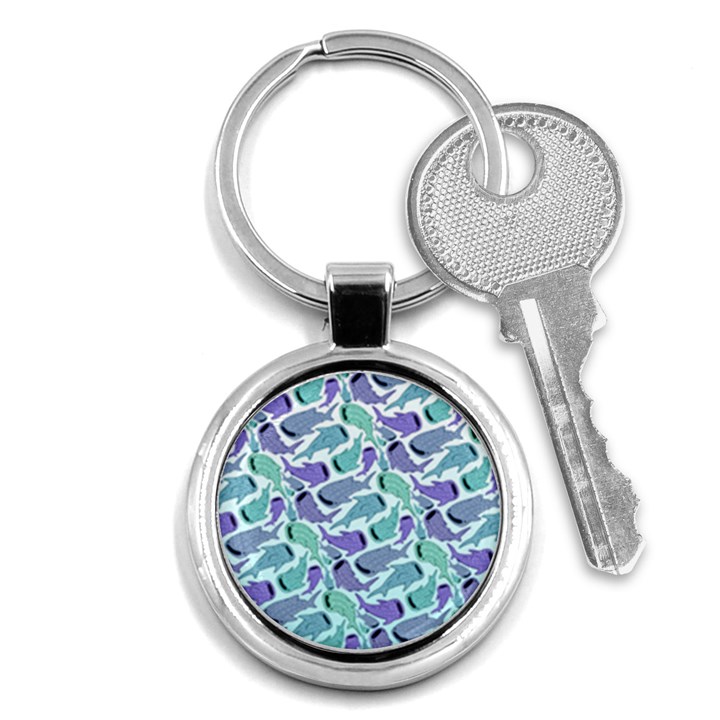 Whale Sharks Key Chains (Round) 