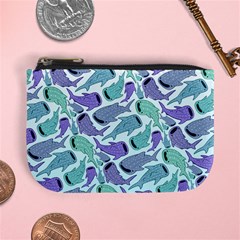 Whale Sharks Mini Coin Purse by mbendigo