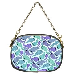 Whale Sharks Chain Purse (two Sides) by mbendigo