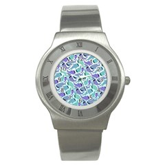 Whale Sharks Stainless Steel Watch by mbendigo