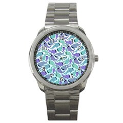 Whale Sharks Sport Metal Watch by mbendigo