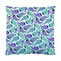 Whale Sharks Standard Cushion Case (one Side) by mbendigo