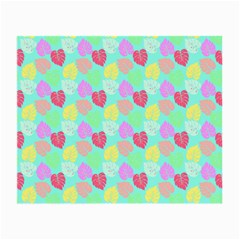 Pastel Rainbow Monstera Small Glasses Cloth by PodArtist