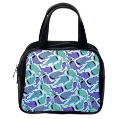 Whale Sharks Classic Handbag (one Side) by mbendigo