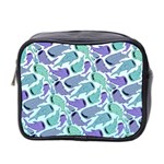 Whale Sharks Mini Toiletries Bag (Two Sides) Front