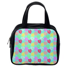 Pastel Rainbow Monstera Classic Handbag (one Side) by PodArtist