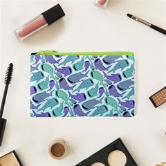 Whale Sharks Cosmetic Bag (xs) by mbendigo