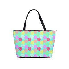 Pastel Rainbow Monstera Classic Shoulder Handbag by PodArtist