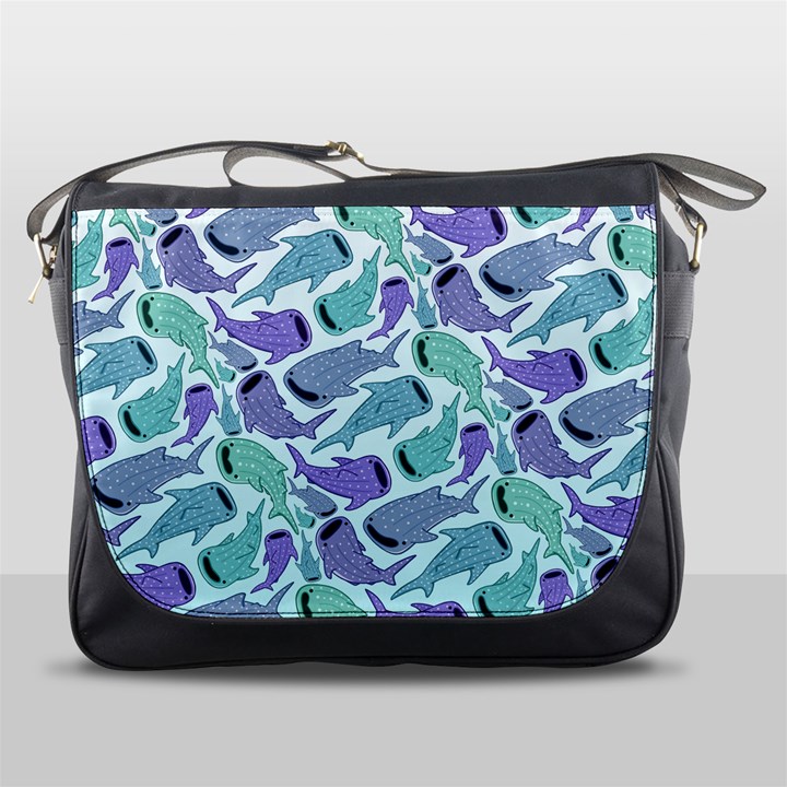 Whale Sharks Messenger Bag