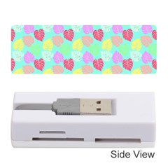 Pastel Rainbow Monstera Memory Card Reader (stick) by PodArtist