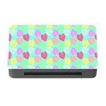 Pastel Rainbow Monstera Memory Card Reader with CF Front