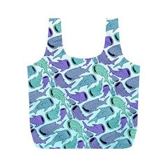 Whale Sharks Full Print Recycle Bag (m) by mbendigo