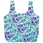 Whale Sharks Full Print Recycle Bag (XL) Front