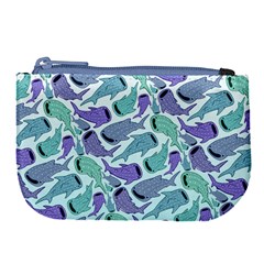 Whale Sharks Large Coin Purse by mbendigo