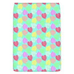 Pastel Rainbow Monstera Removable Flap Cover (l) by PodArtist