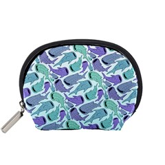 Whale Sharks Accessory Pouch (small) by mbendigo