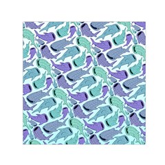 Whale Sharks Small Satin Scarf (square) by mbendigo