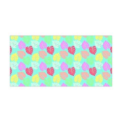 Pastel Rainbow Monstera Yoga Headband by PodArtist